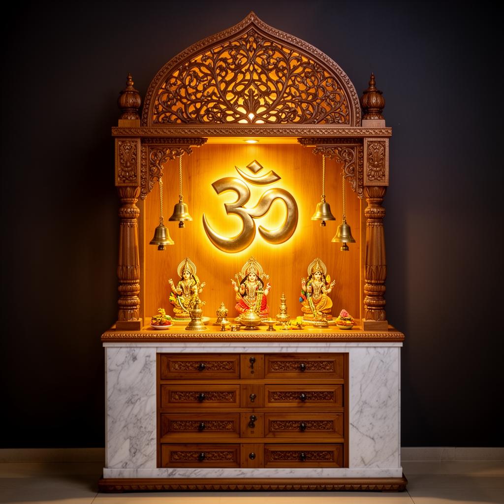 PUJA interior by Vihauss Group
